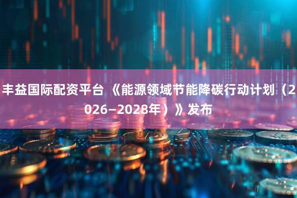 丰益国际配资平台 《能源领域节能降碳行动计划（2026—2028年）》发布
